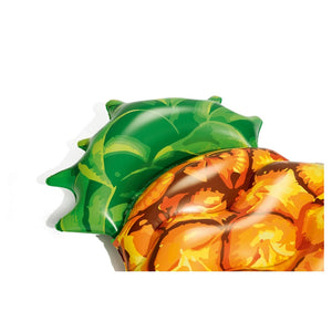 Trade Shop - Materassino Gonfiabile Grafica Realistica Ananas Galleggiante Piscina 174x96cm 016162 -