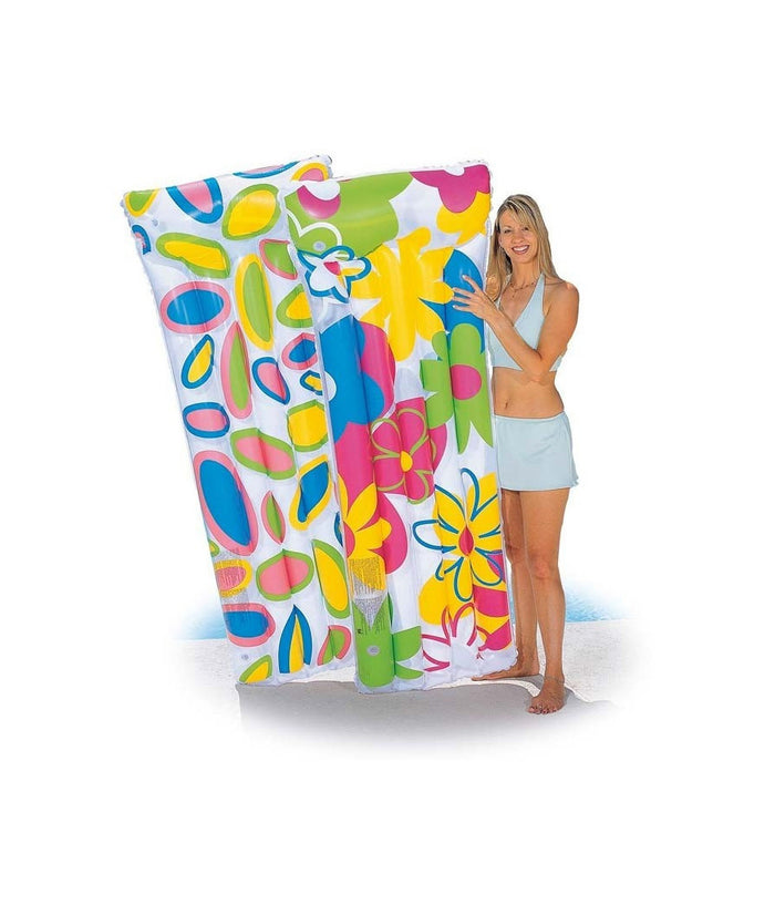 Materassino Gonfiabile Mare Piscina 183 X 76  X 27 Cm Materasso In Vari Colori         