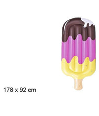 Materassino Gonfiabile Per Piscina Mare Materasso Gelato Ice Cream 178 X 92 Cm         