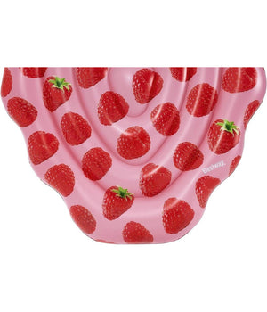 Materassino Gonfiabile Profumato Lampone 165x151cm Moda Mare Acqua Piscina 43396         