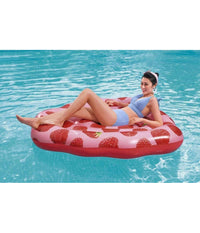 Materassino Gonfiabile Profumato Lampone 165x151cm Moda Mare Acqua Piscina 43396         