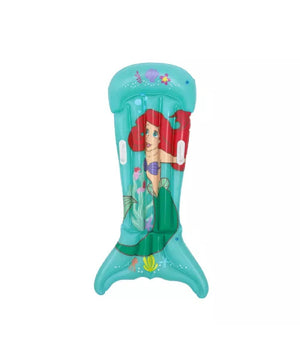 Trade Shop - Materassino Gonfiabile Sirenetta 158x81 Cm Con Maniglie Per Bambine Piscina 9101f -