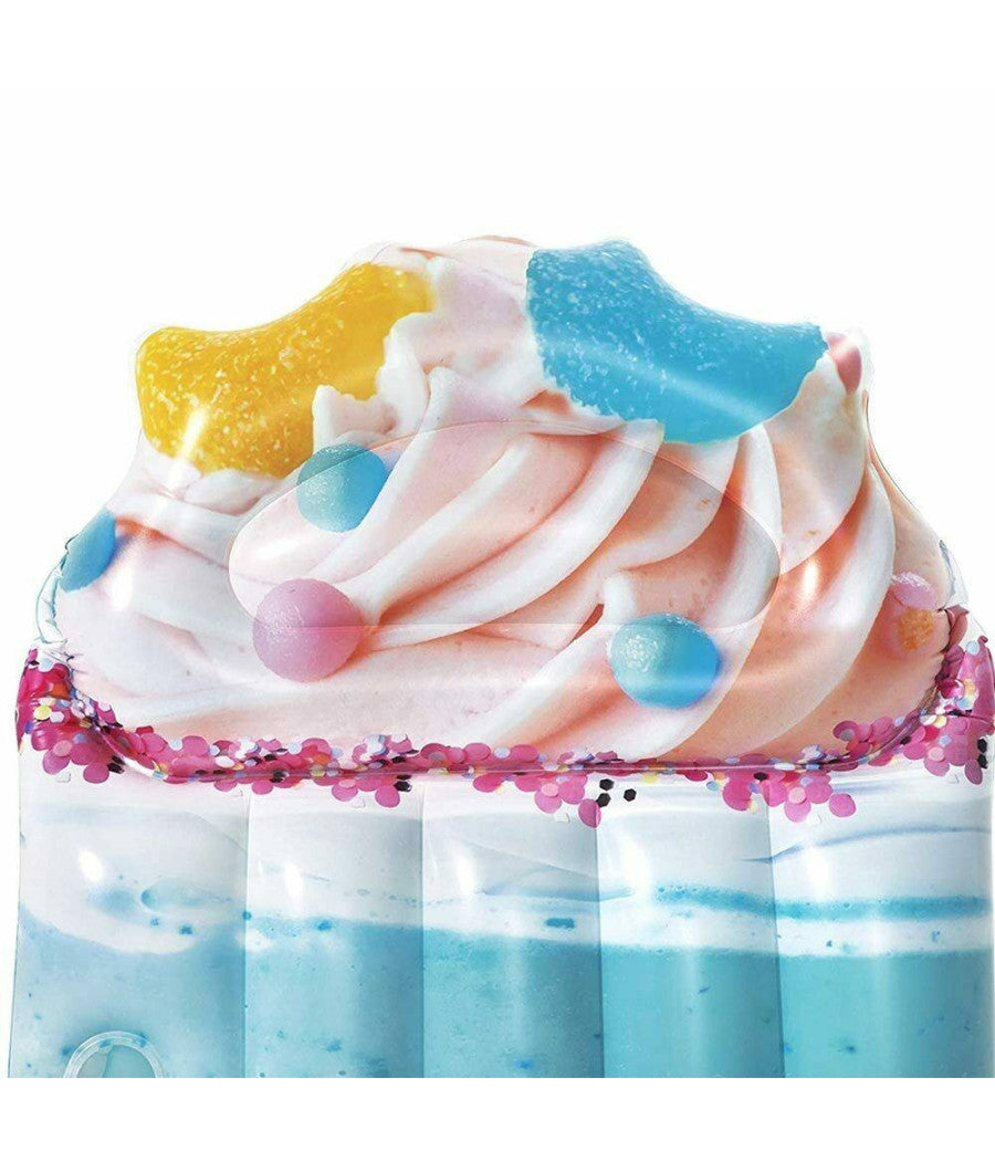 Materassino Gonfiabile Stampa Realistica Frappe Mare Piscina 170x90cm Bestway         