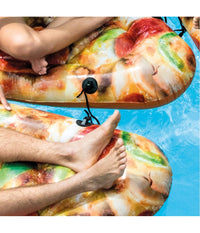 Materassino Gonfiabile Stampa Realistica Pizza Intex Mare Piscina 145x175cm         