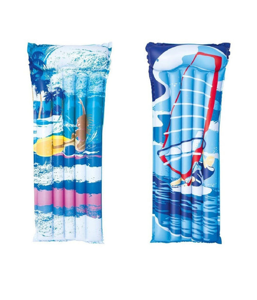 Materassino Gonfiabile Super Surf Fantasie Varie Assortite 183x76cm Piscina 44021         