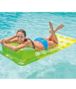 Materassino Isola Gonfiabile Con Buchi In Pvc Mare Piscina 188 X 71 Cm 3 Colori         