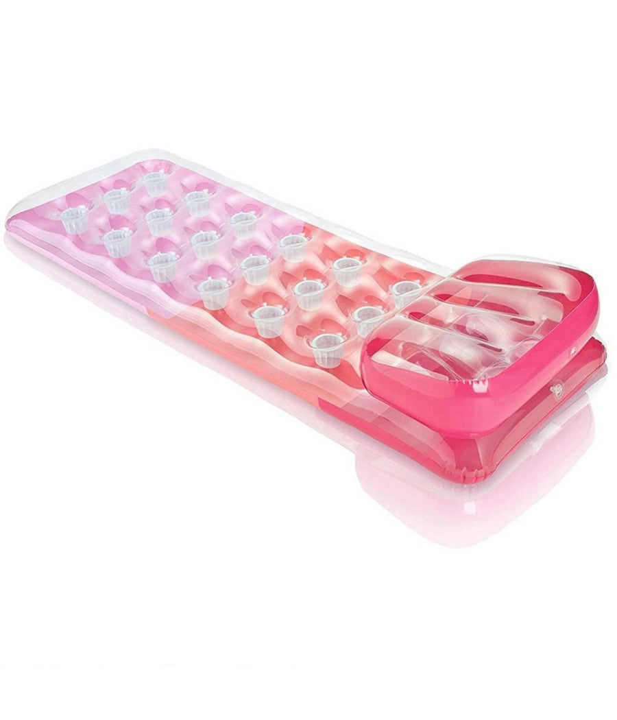 Materassino Isola Gonfiabile Con Buchi In Pvc Mare Piscina 188 X 71 Cm 3 Colori         