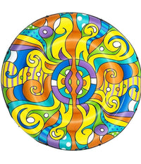 Materassino Isola Gonfiabile Pop Art Collection Pvc Mare Piscina 188 Cm         