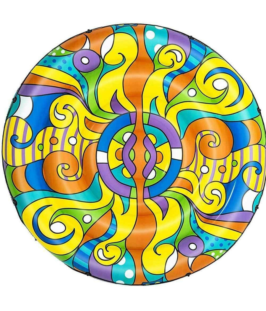 Materassino Isola Gonfiabile Pop Art Collection Pvc Mare Piscina 188 Cm         