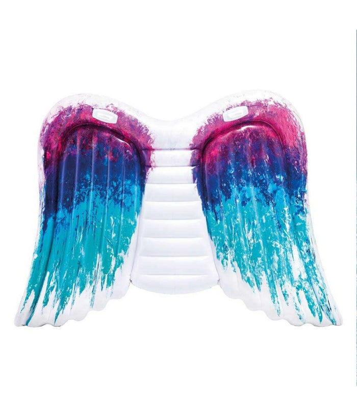 Materassino Isola Gonfiabile Stampa Angelo Pvc Mare Piscina 251 X 106 Cm         