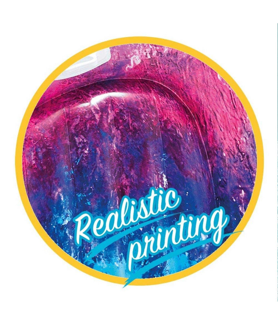 Materassino Isola Gonfiabile Stampa Angelo Pvc Mare Piscina 251 X 106 Cm         