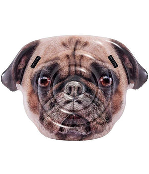 Materassino Isola Gonfiabile Stampa Carlino Pvc Mare Piscina 173 X 130 Cm         