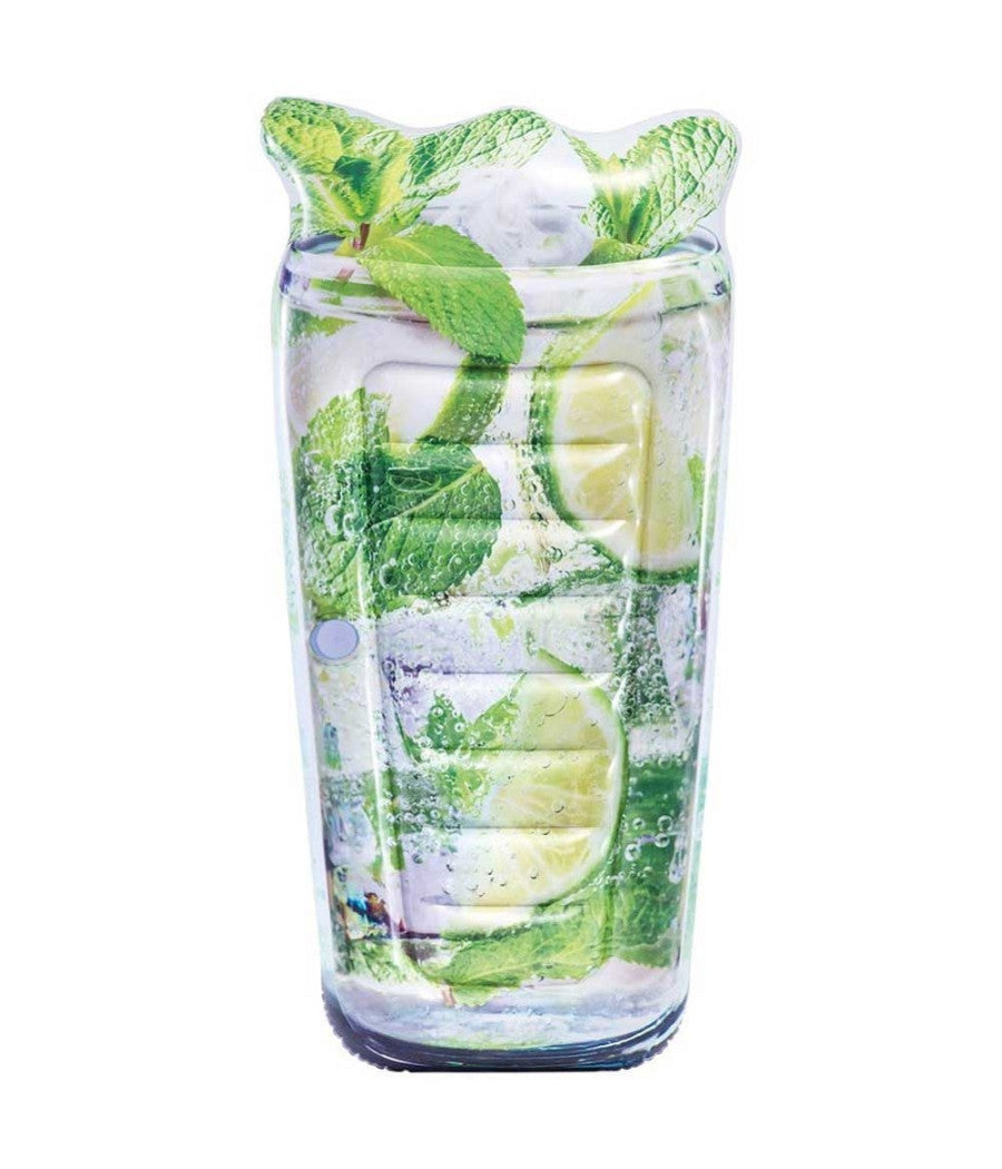 Materassino Isola Gonfiabile Stampa Frizzante In Pvc Mare Piscina 179 X 91 Cm         