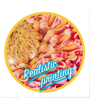 Materassino Isola Gonfiabile Stampa Margherita Pvc Mare Piscina 142 X 142 Cm         