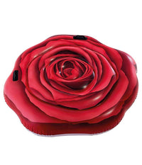 Materassino Isola Gonfiabile Stampa Rosa Rossa Pvc Mare Piscina 137 X 132 Cm         