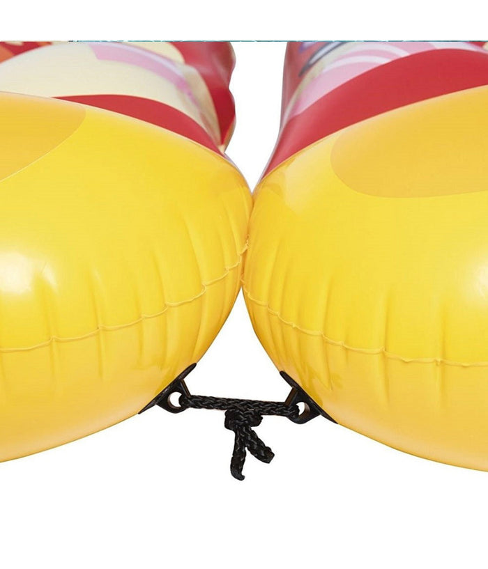 Materassino Isola Gonfiabile Trancio Pizza Mare Piscina 188 X 130 Cm         