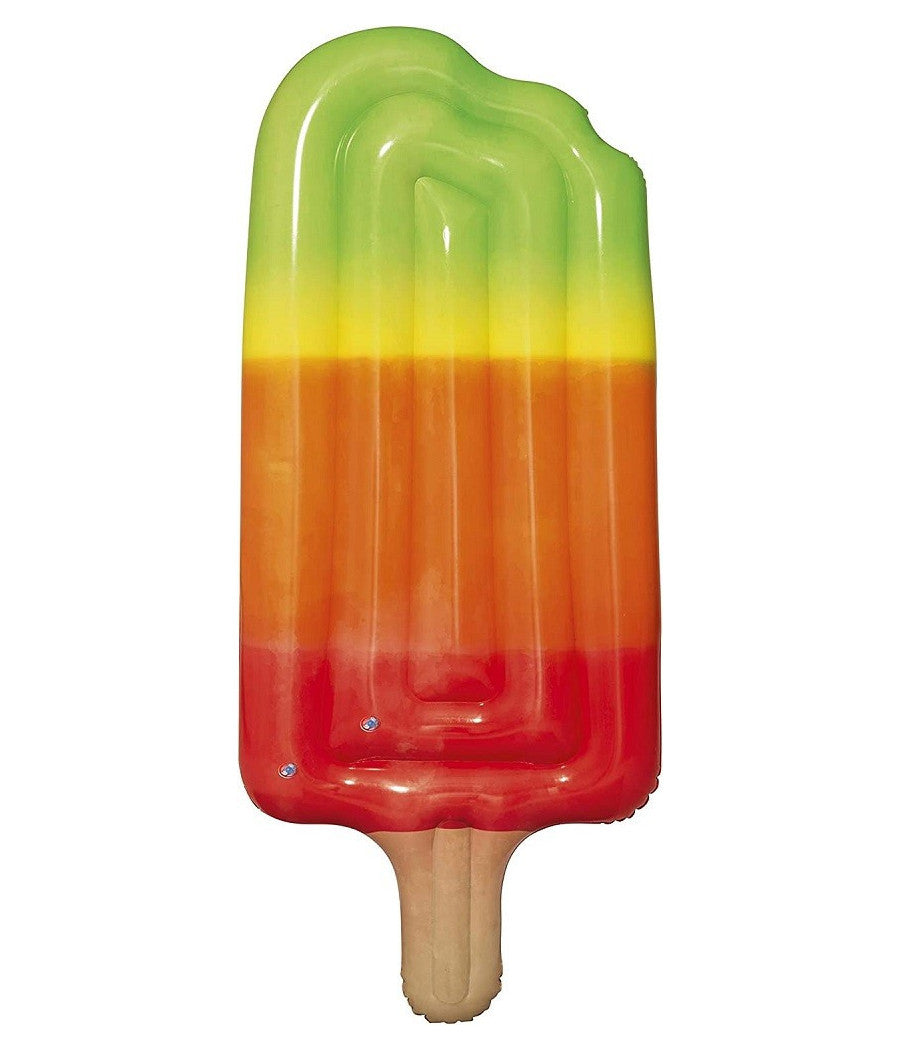 Trade Shop - Materassino Materasso Gonfiabile Ghiacciolo Gelato 185x89 Cm Mare Piscina 43161 -