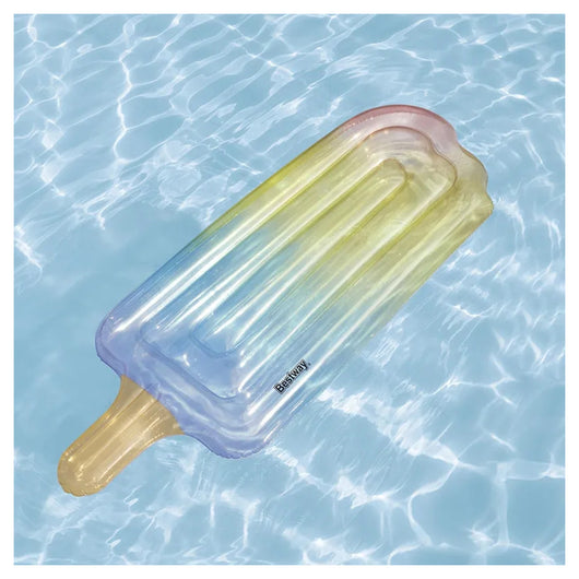 Trade Shop - Materassino Materasso Gonfiabile Ghiacciolo Gelato 185x89 Cm Mare Piscina 43161 -