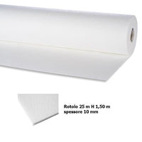 Tappetino Di Sottofondo Soft Walk Per Piscina Spessore 10 Mm - Rotolo Da 25 X H1,50 M - Adesivo