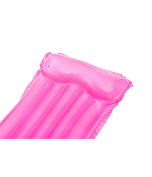 Materassino Tinta Unita Trasparente Gonfiabile 183x76cm Piscina Mare 5 Tubi 44013         