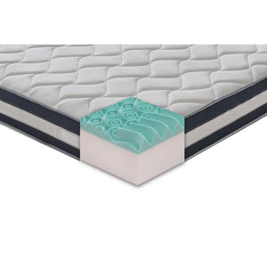 Materasso “Erik” non sfoderabile in memory foam e gel rinfrescante - 120x190