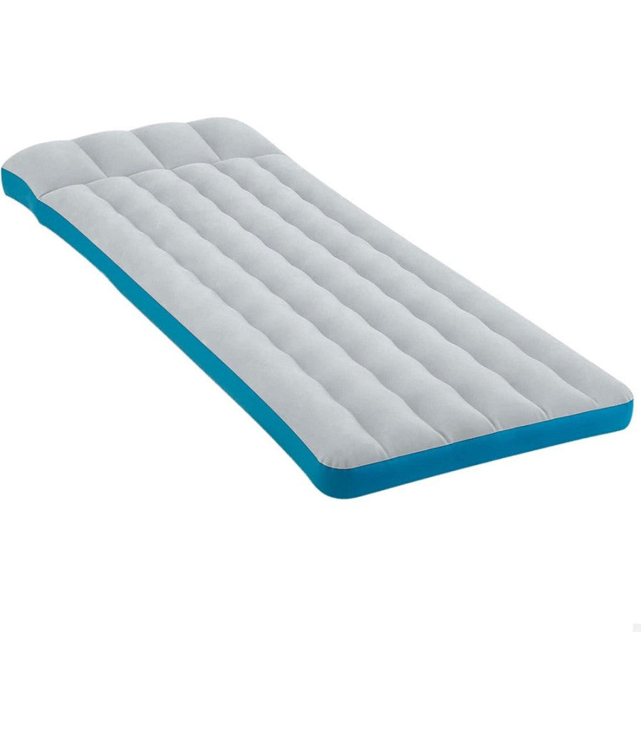 Materasso Gonfiabile Camping In Vinile Laminato 184x67x17cm Per Campeggio 67997         