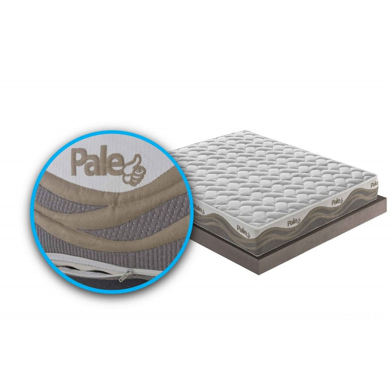 Materasso in memory foam e micromolle con Thermosensitive sfoderabile - 160x190