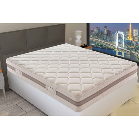 Materasso Jenny schiumato ad acqua | Altezza materasso 21cm – Livello di rigidità 8/10 - 140x200
