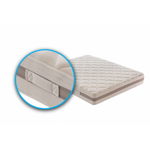 Materasso Jenny schiumato ad acqua | Altezza materasso 21cm – Livello di rigidità 8/10 - 120x190