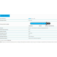 Materasso Jenny schiumato ad acqua | Altezza materasso 21cm – Livello di rigidità 8/10 - 140x200