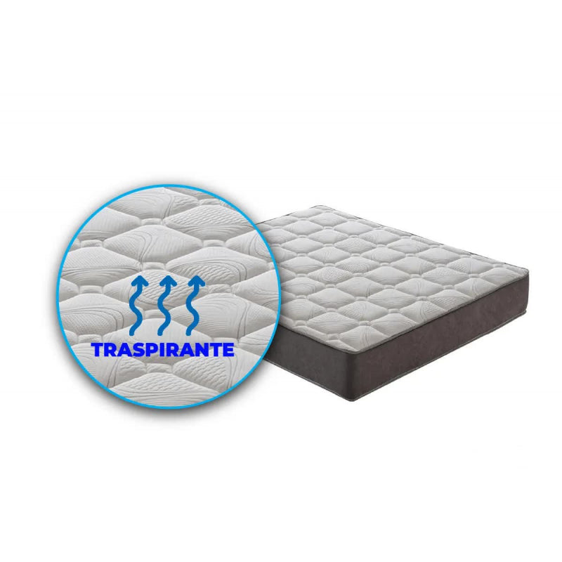 Materasso "Mix" A Molle Insacchettate E Memory Foam - 120X190