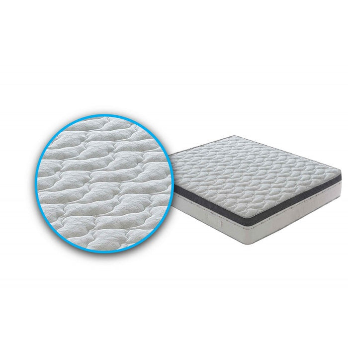 Materasso “Sorrento” a molle insacchettate e memory foam 7cm a 13 Zone Differenziate - 120x190
