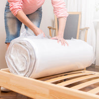 Materasso Alto 16 cm singolo 85x200 cm, con AirPur® monoblocco, water foam ortopedico in poliuretano, con tessuto anti acaro di alta qualità, DREAM AIR 