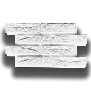 10 o 20mq (76 oppure 152 pezzi) di pannello cappotto isolante mattoncini in polistirene 50x27x2cm verniciabili - Pacco da 10 metri quadrati