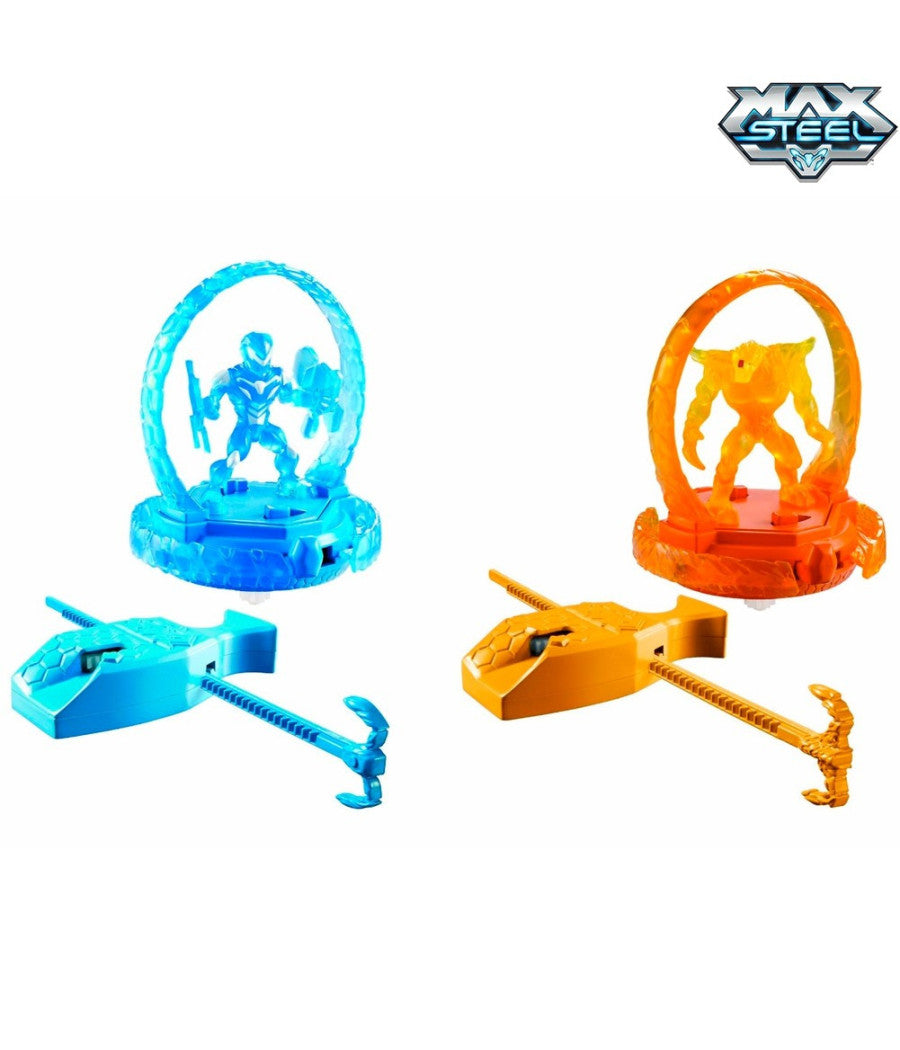 Max Steel Turbo Battlers Max Dredd Effetto Luminoso Elementor Vs Max Steel Sfide         