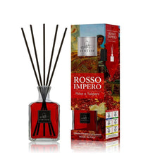 Maxi Diffusore Ambiente Bastoncini Fragranza Rosso Impero Rose E Tulipani 250 Ml         