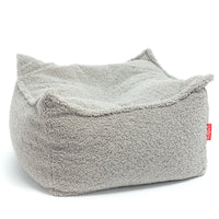 Maxi Pouf Nila in tessuto Bouclè - Sfoderabile