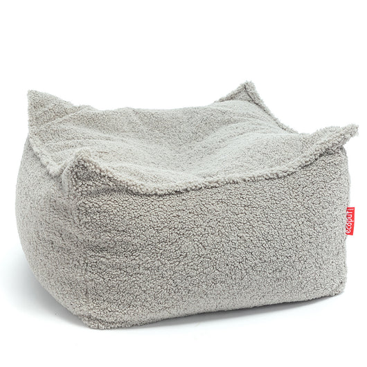 Maxi Pouf Nila in tessuto Bouclè - Sfoderabile