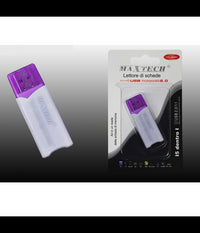 Maxtech Lto-sm001 Lettore Di Schede Card 5in1 Usb 2.0 Ms Sd Mmc Tf Ad Alta Velocita'         