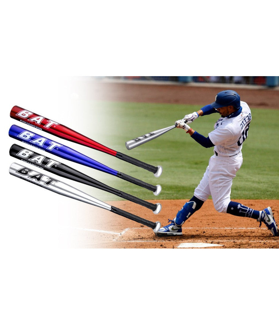 Mazza Da Baseball In Alluminio 76 Cm Ultra Leggera Softball Sport E Autodifesa         