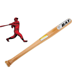 Mazza Da Baseball In Legno Leggera E Resistente 72cm Softball Sport E Autodifesa         