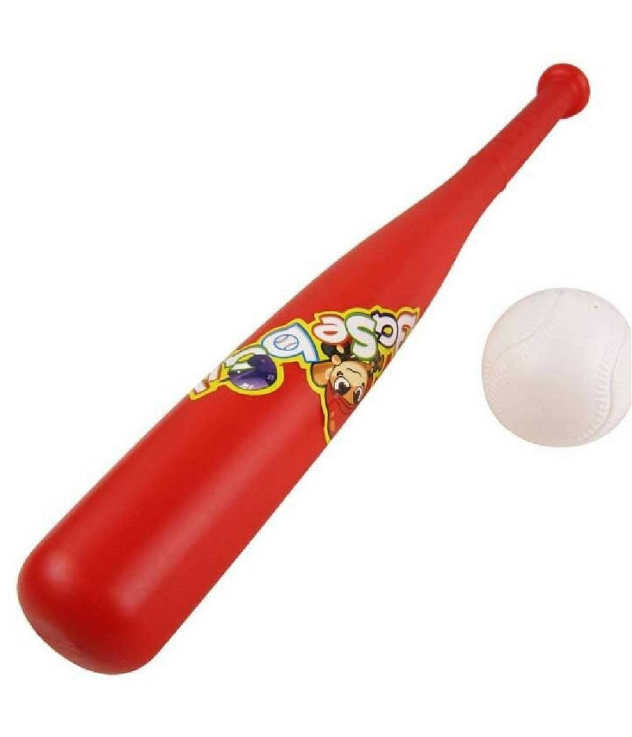 Mazza Da Baseball In Plastica Con Pallina Palla Gioco Giocattolo Bambini         