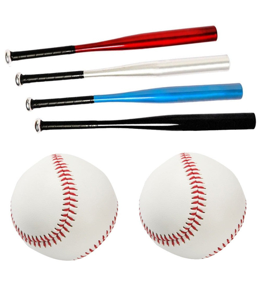 Mazza Da Baseball Softball Alluminio 76cm 30" Mazze Sport + 2 Palline Omaggio         