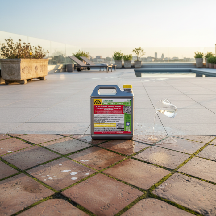 Salvaterrazza eco protettivo anti infiltrazione traspirante consolidante *** formato 5 lt, confezione 1