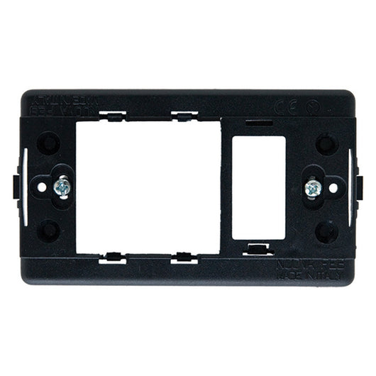 supporto per serie laser per unel + 1 mod.decentrato 2602 cod:ferx.8069242nlm