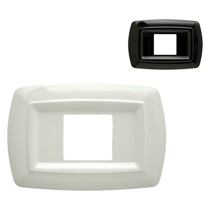 placca 'tondã’' unel centrata 2599/n nera cod:ferx.8069412nlm