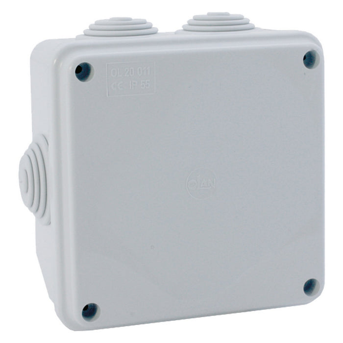 scatola da parete mm  100 x 100 x 50 - 6 entrate cod:ferx.806990nlm