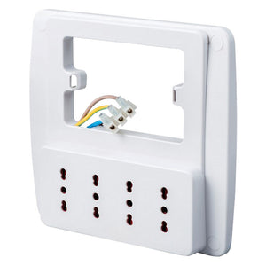 multipresa da parete colore bianco codice 8091440 cod:ferx.8091440nlm