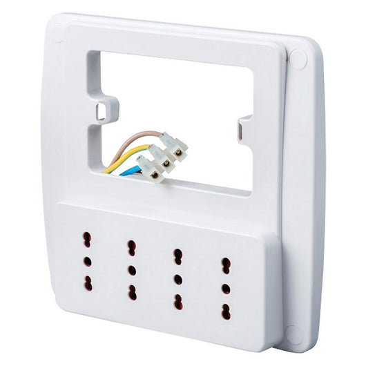 multipresa da parete colore bianco codice 8091440 cod:ferx.8091440nlm