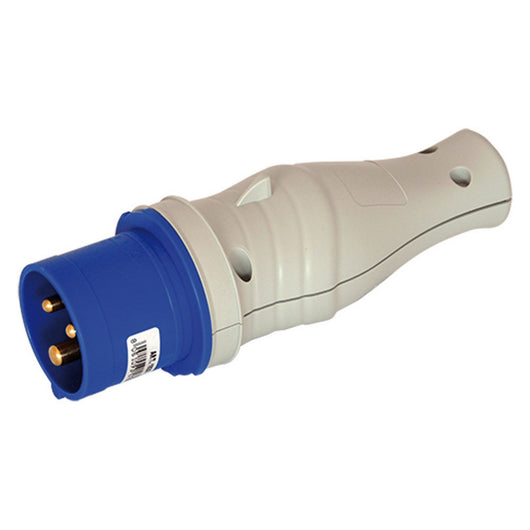 adattatore industriale 16a 2 poli +terra (con terra) cod:ferx.8061160nlm